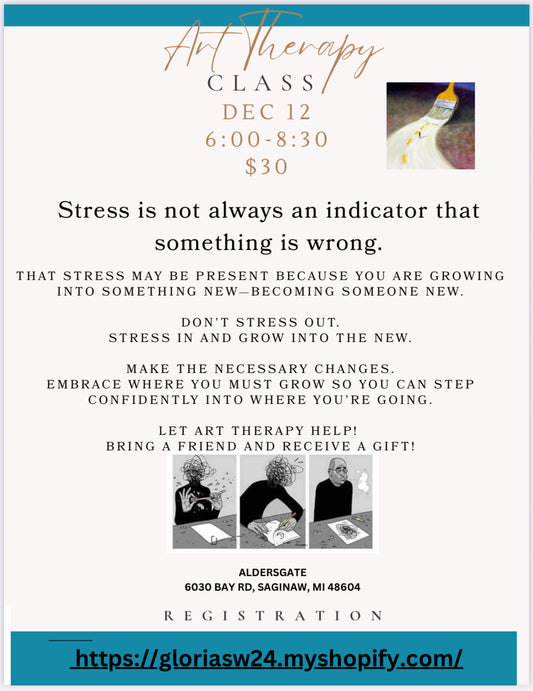 Art Therapy De-Stress Class